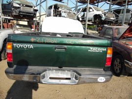 2000 TOYOTA TACOMA PRERUNNER SR5 GREEN XTRA CAB 3.4L AT 2WD Z17864 